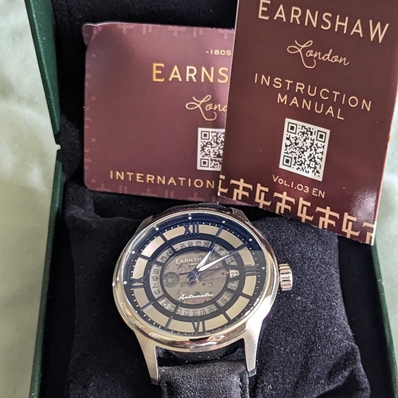 Thomas Earnshaw ref#es-8209 automatic watch. Bnib - Picture 2 of 6